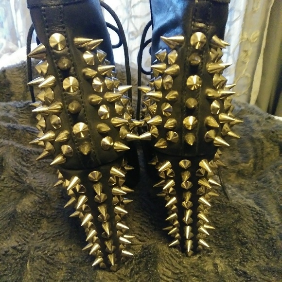 Jeffery campbell spiked lita black - Picture 4 of 4
